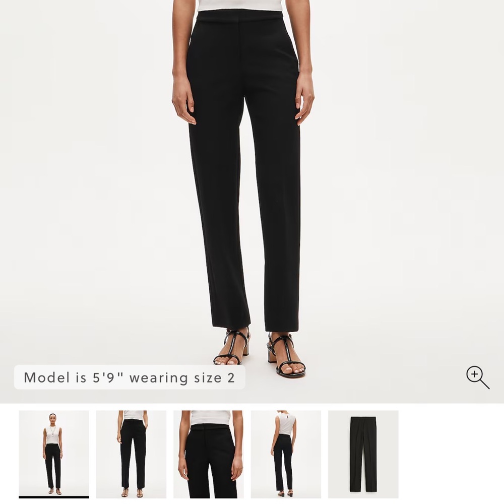 J.Crew Kate Dress Pants Black